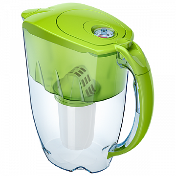 Фільтр-глечик Аквафор Арктик А5 зелений (глечик + 4 картриджа А5) - фото