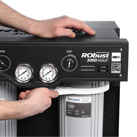 Система обратного осмоса Ecosoft RObust 3000 MAX прямого потока - фото