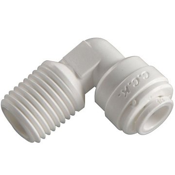 Фитинг угловой 6ME4 (трубка Ø10мм - резьба 1/4'') - фото