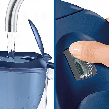 Фільтр-глечик Brita Marella XL MXpro Синій 3,5/2,0л з картриджем Maxtra PRO (1052780) - фото