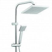 Комплект с верхним душем  FERRO SQUERTO LUX NP24 - фото