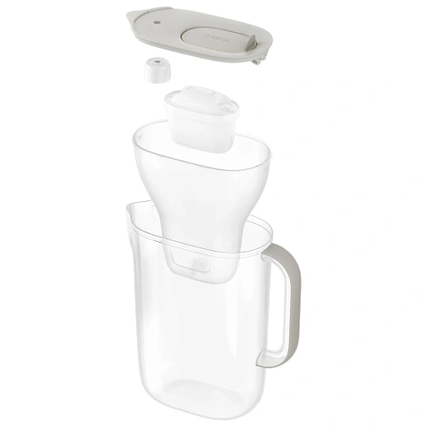 Фильтр-кувшин Brita Style Essential XL Mxpro 3.6/2.3л с картриджем, песочный (1058044) - фото