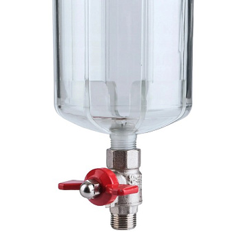 Промивний магістральний фільтр Aquafilter FHPR34-3V_R G3/4'' (латунь) 10'' 45°C 6bar (без картриджа) - фото