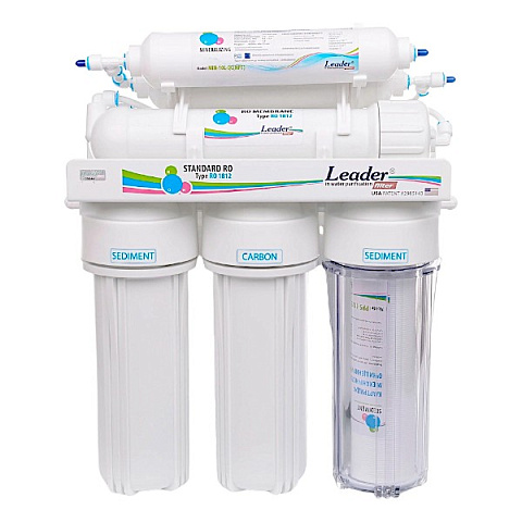 Фильтр обратного осмоса Leader Standart RO-6 МТ18 - фото