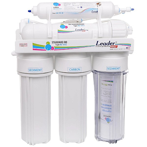 Фільтр зворотного осмосу Leaderfilter Standard RO-5 МТ18 - фото