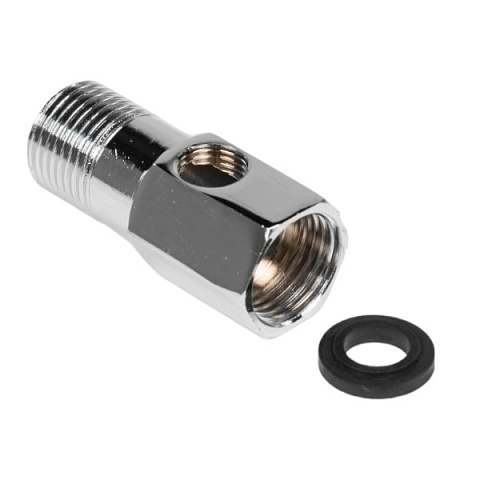 Трійник (врізка) 3/4''ЗР-3/4''ВР-1/4''ВР (для подключения фильтра 3/4'') - фото