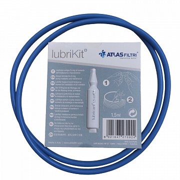 Уплотнительное кольцо + силикон Atlas Filtri для колб BigBlue RE9020678 Ø140х5.4мм - фото