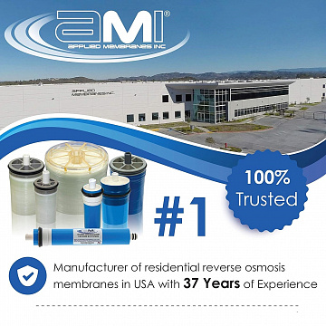 Мембрана обратного осмоса AMI 50GPD - фото