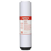 Картридж с активированным углем Бриз Эко GAC Ø70x250мм 45°C (очистка от хлора и органических загрязнений) BRKE891 - фото