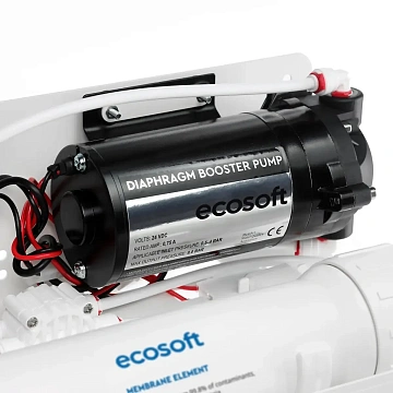 Фільтр зворотного осмосу Ecosoft Standard PRO з мінералізацією та помпою (MO550MPECOSTD) - фото