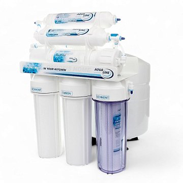 Фільтр зворотного осмосу Aqualine RO-6 МТ18  - фото