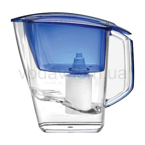 Фільтр глечик Бар'єр Гранд синій (глечик + 7 картриджів) - фото