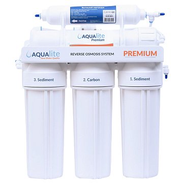 Фильтр обратного осмоса Aqualite Premium 5-75 с мембраной Premium 75GPD (AQP5-75) - фото
