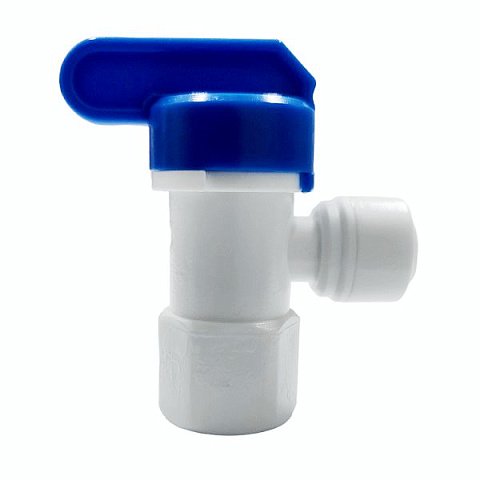 Кран для бака BV-102-EZ G1/4'' ВР - трубка 6мм - фото