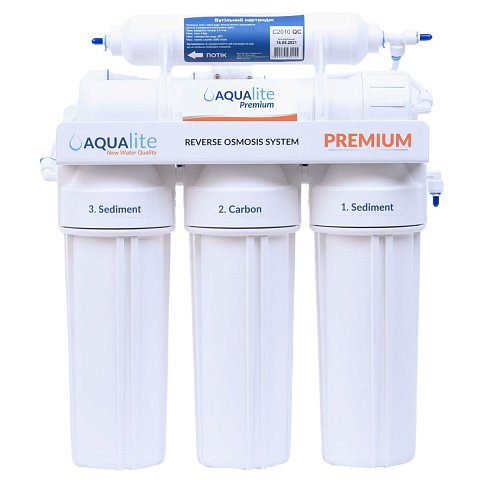 Фільтр зворотного осмосу Aqualite Premium 5-75 з мембраною Premium 75GPD (AQP5-75) - фото