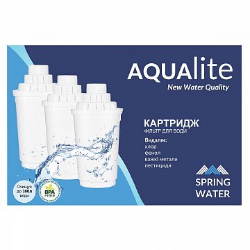 Картридж Aqualite Spring Water (для фильтров Аквафор В5, В6, В8, А5) упаковка 3шт - фото