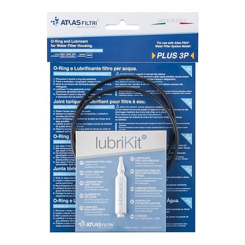 Уплотнительное кольцо + силикон Atlas Filtri для колб Senior 3P RE9020677 Ø91.5х5.3мм - фото