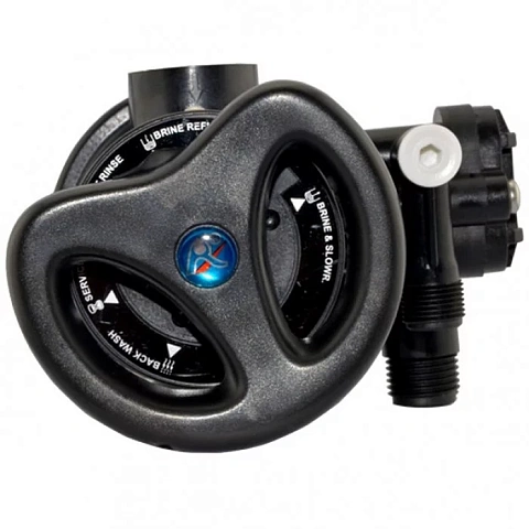 Керуючий клапан Runxin F64B для пом'якшення води, ручне керування, підключення 3/4'' - фото