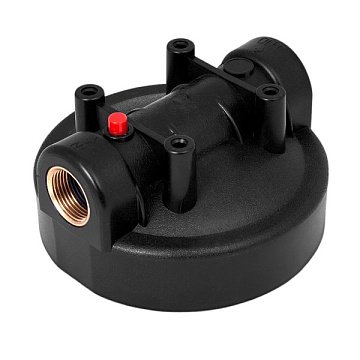 Магистральный фильтр для воды Aqualite FH20BB G1'' 45°C 8bar (с картриджем 5mcr) - фото