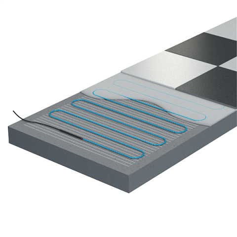 Тепла підлога Uponor нагрівальний мат Comfort E Cable Mat 160-10 (10м2) (1088666) - фото