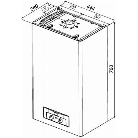 Котел газовий Protherm Lynx (Рись) 28 (0010010835) - фото