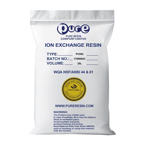 Іонообмінна смола Pure Resin PC002 (катионит) 25л - фото