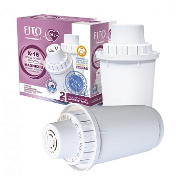 Картридж для фильтра кувшина Аквафор FitoFilter К15 Mg+ с магнием (упаковка 2шт) - фото