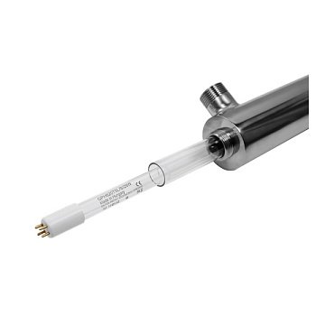 Кварцевый чехол Ø25x910мм Ecosoft E720 QS к системе UV Е-720, ET24, EB-45 - фото