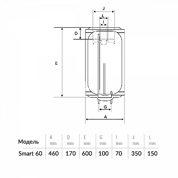 Бойлер Bandini Braun Smart 60 - фото