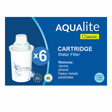Картридж AQUALITE CLASSIC (для фільтрів Barrier, Brita Classic, Ecosoft, Наша вода) (6шт) - фото