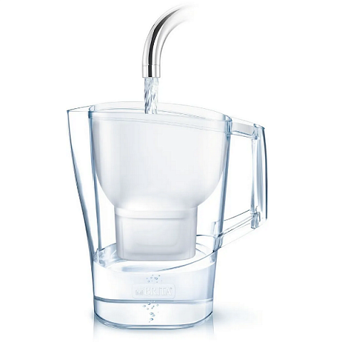 Фильтр-кувшин Brita Aluna MXpro 2,4/1,4л белый + 3 картриджа - фото