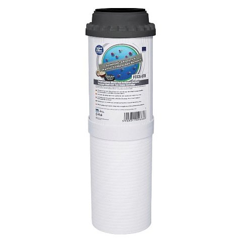 Картридж з активованим вугіллям Aquafilter FCCA-STO Ø70x250мм 45°C - фото