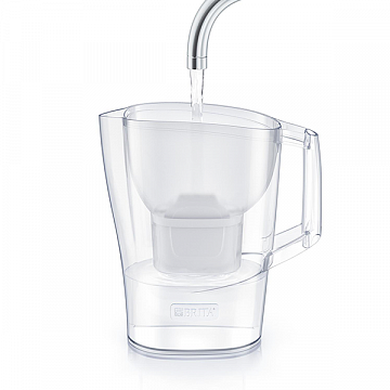 Фільтр-глечик Brita Aluna Memo XL білий 3,5/2,0л (глечик + 3 картриджа Maxtra Plus) - фото