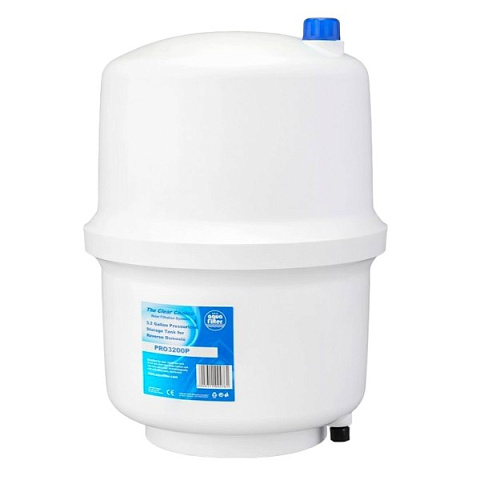 Накопительный бак для обратного осмоса Aquafilter PRO3200P (12/8л) G1/4'', пластик - фото