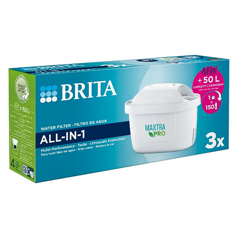 Змінний картридж до фільтра Brita Maxtra PRO (упаковка 3шт) - фото
