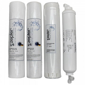 Набір картриджів Zepter Aqueena COB-AQ12 (12 місяців) без мембрани (EE-AQ-20, EE-AQ-C, EE-AQ-5, WT-100-75) - фото