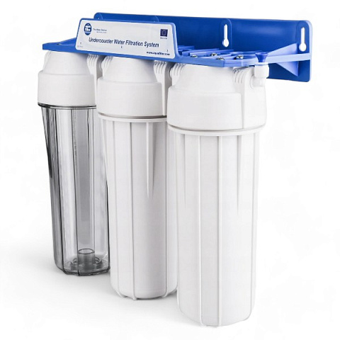 Проточний фільтр питної води Aquafilter FP3-K1 під кухонну мийку з краном питної води - фото