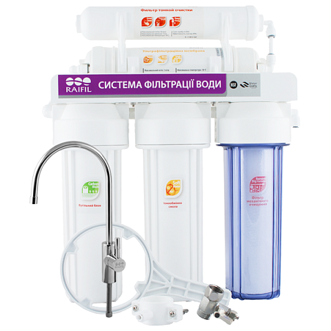 Проточный фильтр Raifil NOVO 5 PU905W5-WF14-EZ (ультрафильтрация) - фото