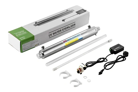 Система ультрафиолетового обеззараживания SS25W 1,4 м3/ч 1/2 - фото