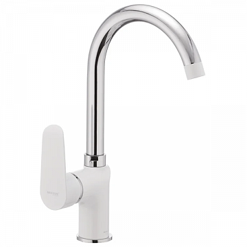 Смеситель для кухни Mixxus Colorado 014 (MI1641) белый - фото