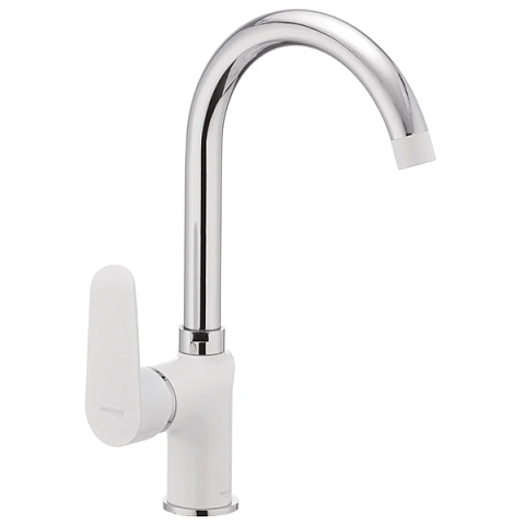 Смеситель для кухни Mixxus Colorado 014 (MI1641) белый - фото