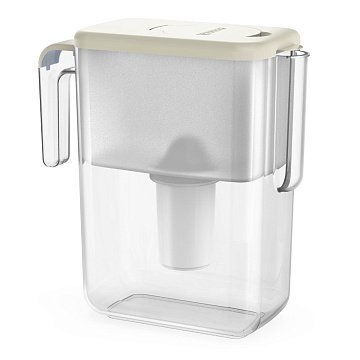 Фильтр-кувшин Ecosoft Slim Ivory 3,5/1,7л FMVSLIMWECO - фото