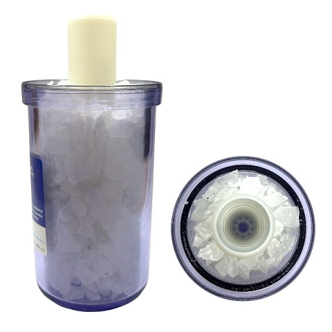 Фильтр от накипи угловой Atlas Filtri Dosafos Mignon Plus S3P G1/2'' (латунь) 5'' 35°C 5bar (с кристаллами полифосфата) RA403P511 - фото