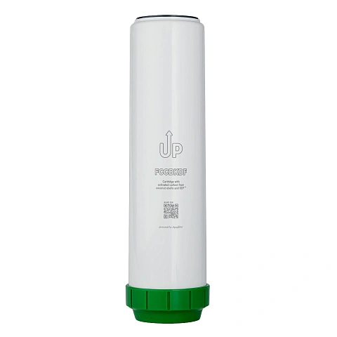 Картридж с активированным углем GSP Aquafilter FCCBKDF Ø70x250мм 45°C (очистка от хлора и органических загрязнений) NEW - фото
