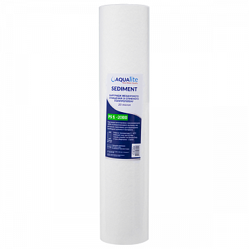 Картридж полипропиленовый Aqualite PS1M20BB Ø107x506мм 1mcr 45°C (очистка от механических примесей) - фото