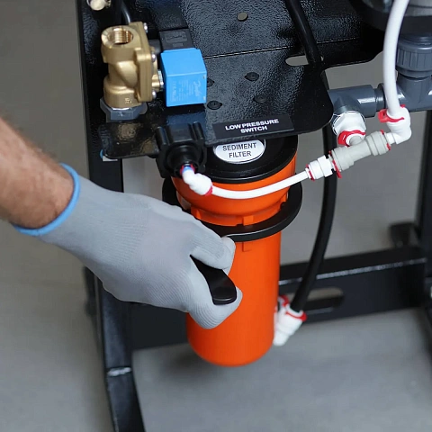 Комерційна система зворотного осмосу 4'' Ecosoft MO5000 (без мембрани) - фото