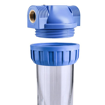 Промивний магістральний фільтр Aquafilter FHPR34-3V_R G3/4'' (латунь) 10'' 45°C 6bar (без картриджа) - фото