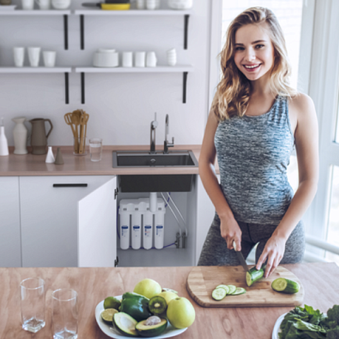 Проточний фільтр Аквафор Кристал Еко Н - фото