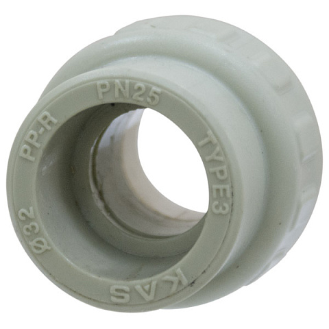 Муфта с наружной резьбой KAS d32х1''НР (9623007) - фото