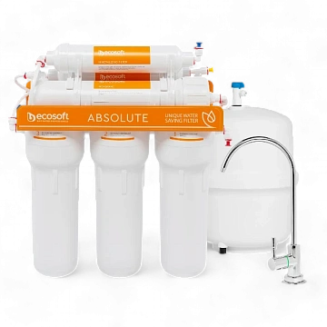 Фільтр зворотного осмосу Ecosoft Absolute з мінералізатором (MO675MECO) - фото